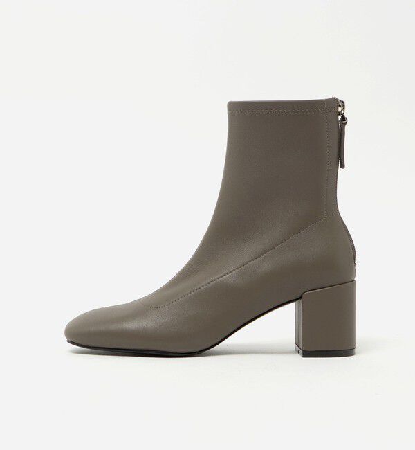 ODETTE E ODILE「ストレッチレザー ショートブーツ60&darr;&uarr;」|ショートブーツ|MD.GRAY