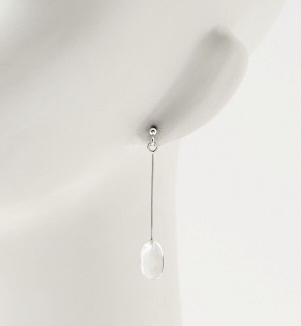 UNITED ARROWS「＜IRIS 47＞CRYSTAL ピアス」|ピアス|