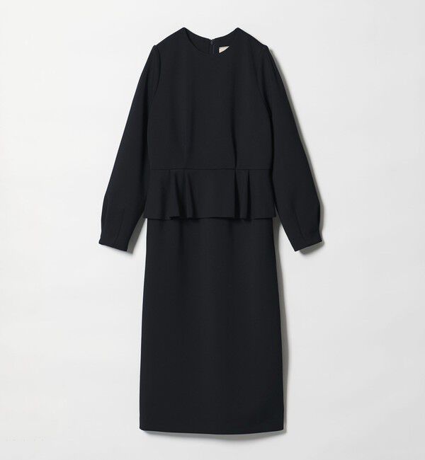 UNITED ARROWS「SPONGY ペプラム ワンピース」|ワンピース|