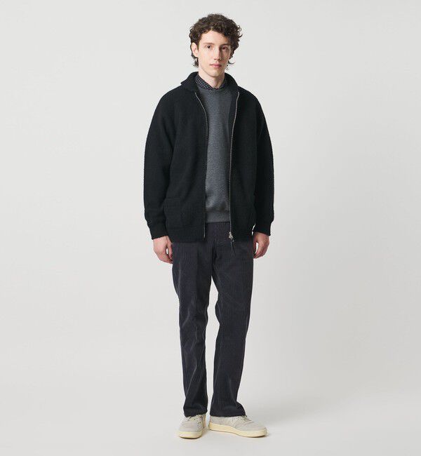 UNITED ARROWS「トッド＆ダンカン ブラッシュド カウチンニット」|カーディガン|