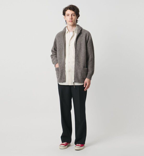 UNITED ARROWS「トッド＆ダンカン ブラッシュド カウチンニット」|カーディガン|