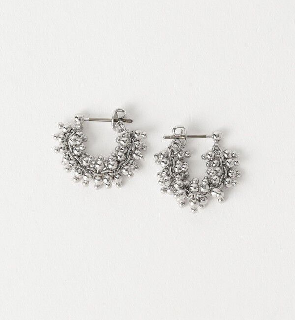 UNITED ARROWS green label relaxing「ツブツブ MIX スゥイング ピアス」|ピアス|SILVER
