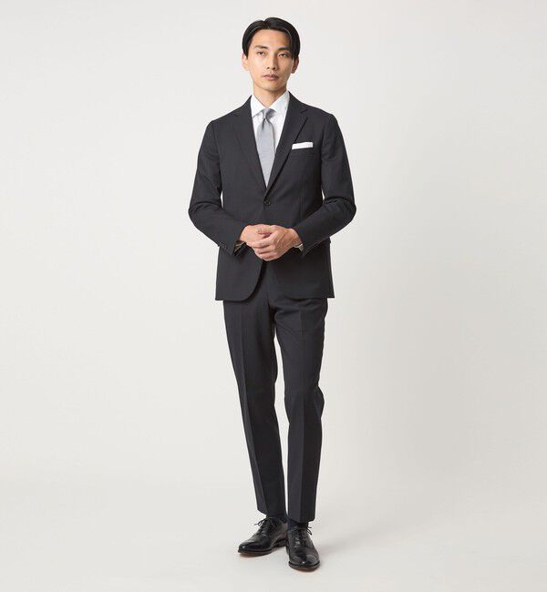 UNITED ARROWS green label relaxing「A+ TWPU サージ 2B スリム セットアップジャケット -ウォッシャブル・ストレッチ-」|スーツ|