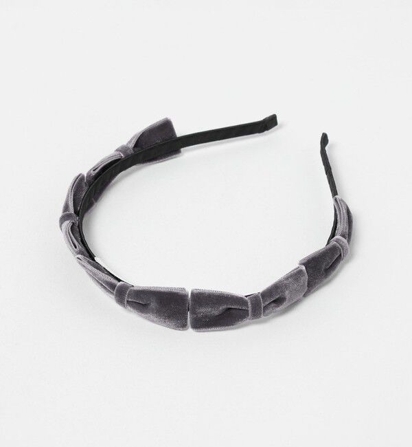 UNITED ARROWS green label relaxing「＜MILK&times;SODA＞リボン カチューシャ / キッズ  」|カチューシャ|MD.GRAY