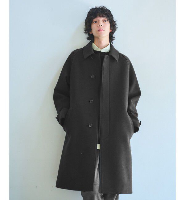 SENTDALE UNITEDARROWSステンカラーコート試着だけです。 SENTDALE WOOL ステンカラーコート