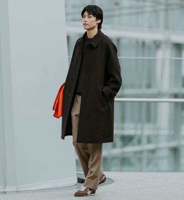 セントデールウール ステンカラーコート SENTDALE WOOL ステンカラーコート