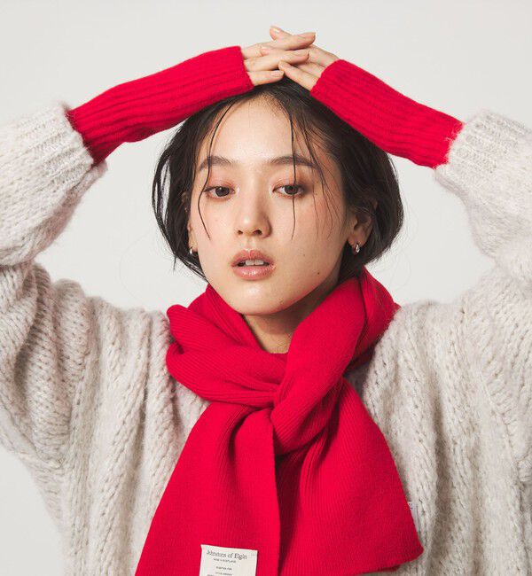 UNITED ARROWS green label relaxing「【別注】＜Johnstons of Elgin＞ニットグローブ / 手袋」|手袋|