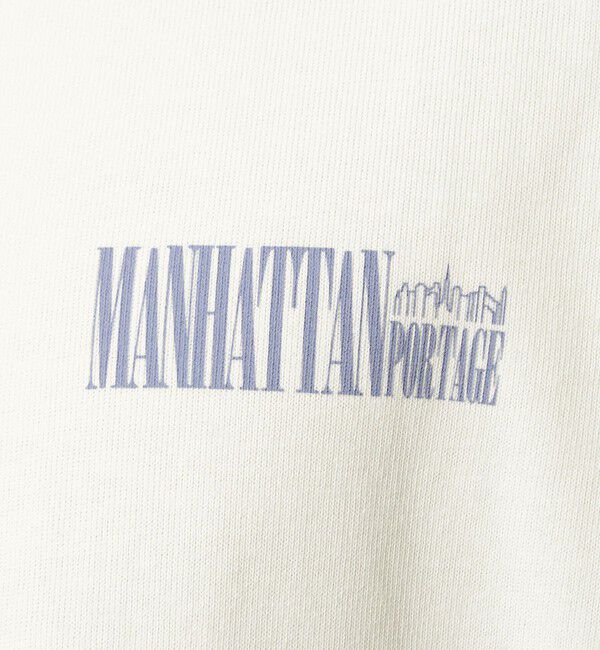 UNITED ARROWS green label relaxing「【別注】＜Manhattan Portage＞プリント 長袖 Tシャツ」|Tシャツ・カットソー|