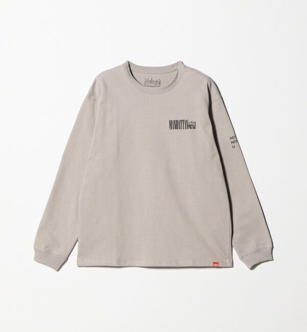 UNITED ARROWS green label relaxing「【別注】＜Manhattan Portage＞プリント 長袖 Tシャツ」|Tシャツ・カットソー|