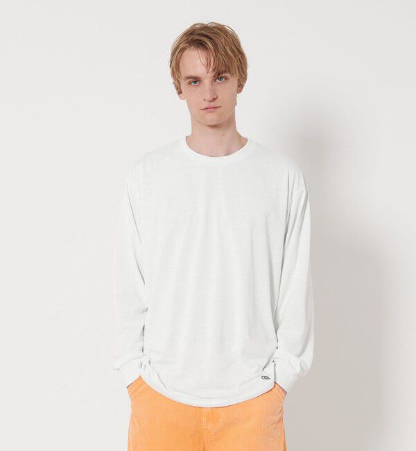 California General Store「＜CGS.＞ リサイクル ポリエステル ラック ロングスリーブ Tシャツ -吸水速乾 紫外線軽減-」|Tシャツ・カットソー|