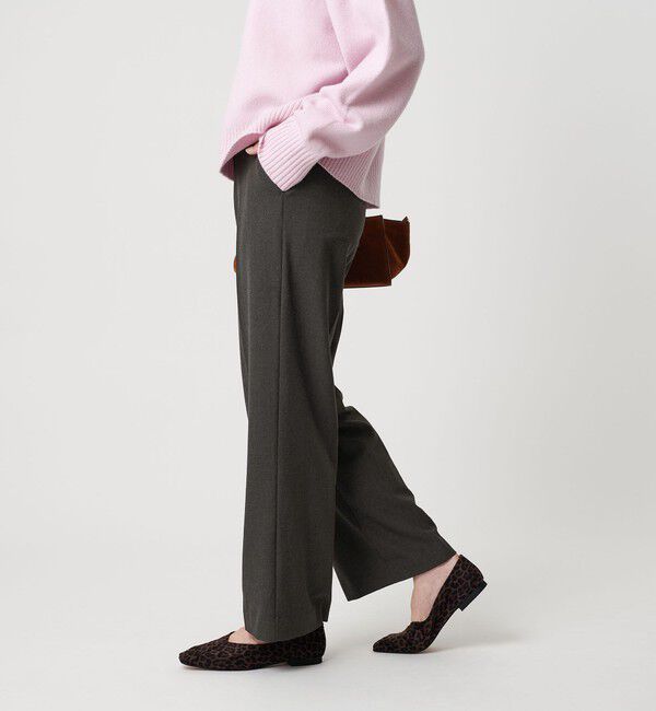 BEAUTY&YOUTH UNITED ARROWS「裏起毛バックゴム ストレートパンツ ウォッシャブル」|スラックス|