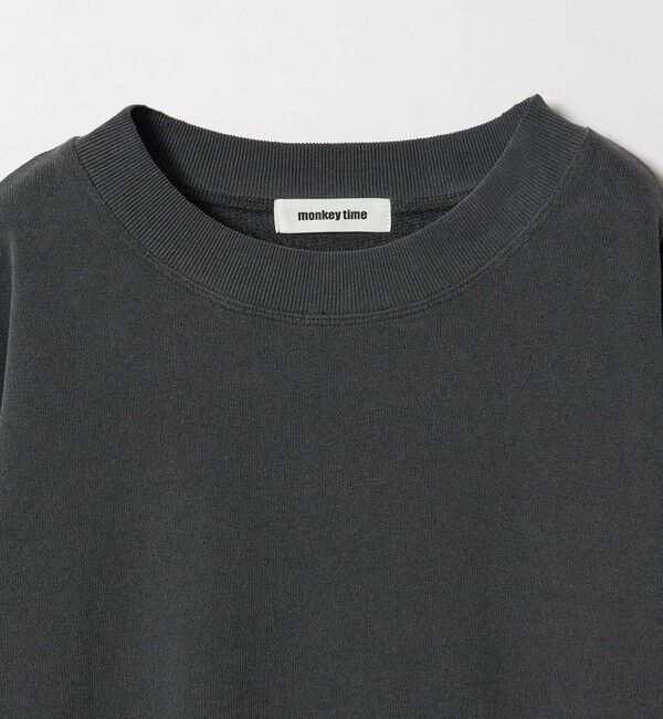 MONKEY TIME「オゾンウォッシュ フレンチテリー クルーネック スウェット」|Tシャツ・カットソー|