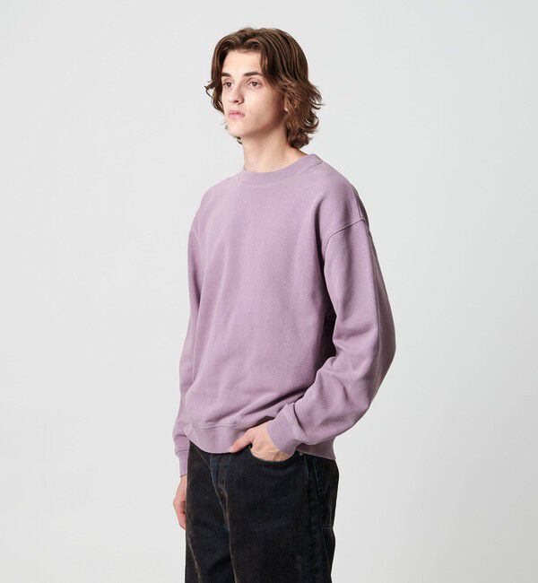 MONKEY TIME「オゾンウォッシュ フレンチテリー クルーネック スウェット」|Tシャツ・カットソー|