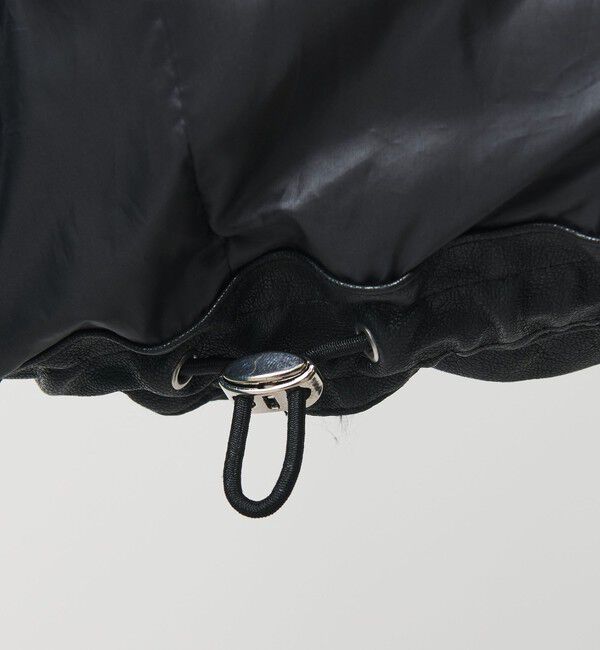 MONKEY TIME「レザーライク ダウン ジャケット」|その他|