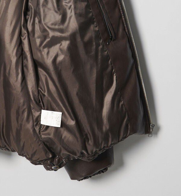 MONKEY TIME「レザーライク ダウン ジャケット」|その他|