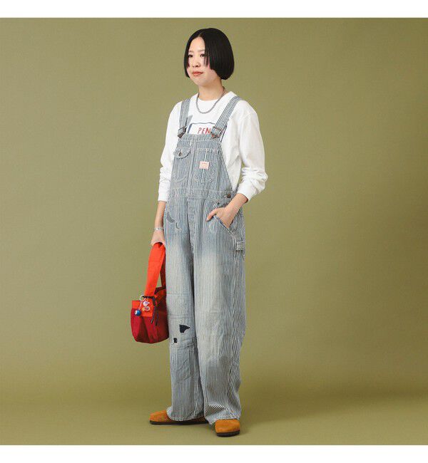 BEAMSBOY「【別注】BIGMAC / ヒッコリー オーバーオール」|オールインワン|