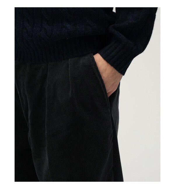 BEAMS PLUS「BEAMS PLUS / 2プリーツ コーデュロイ トラウザーズ」|その他|