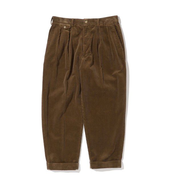 BEAMS PLUS「BEAMS PLUS / 2プリーツ コーデュロイ トラウザーズ」|その他|GOLDEN_BROWN