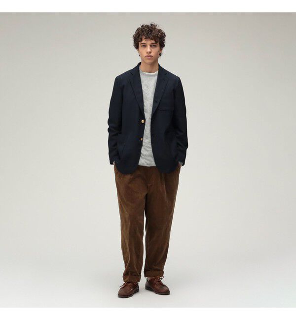 BEAMS PLUS「BEAMS PLUS / 2プリーツ コーデュロイ トラウザーズ」|その他|