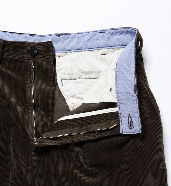 BEAMS PLUS「BEAMS PLUS / 2プリーツ コーデュロイ トラウザーズ」|その他|