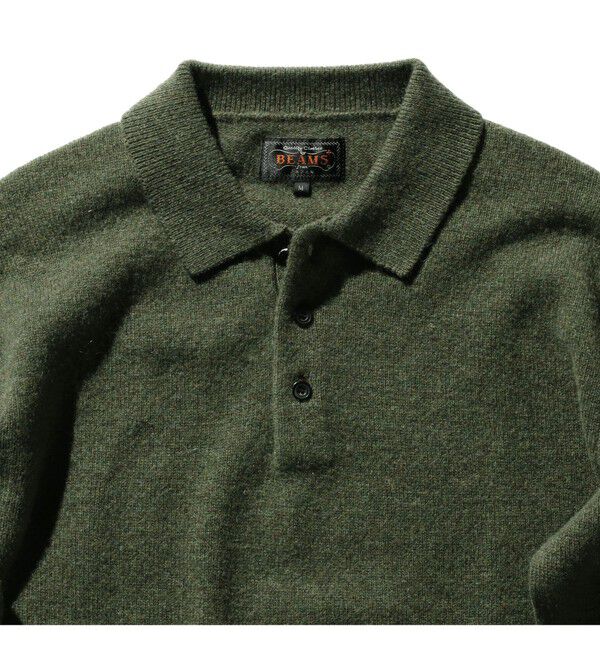 BEAMS PLUS「BEAMS PLUS / 9ゲージ ニット ポロ」|ポロシャツ|