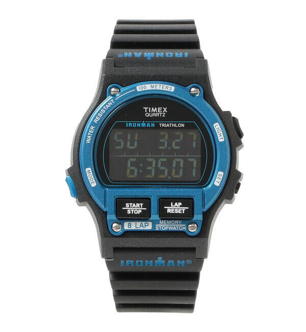 BEAMS「TIMEX / IRONMAN 8 LAP」|腕時計|BLK/BLUE