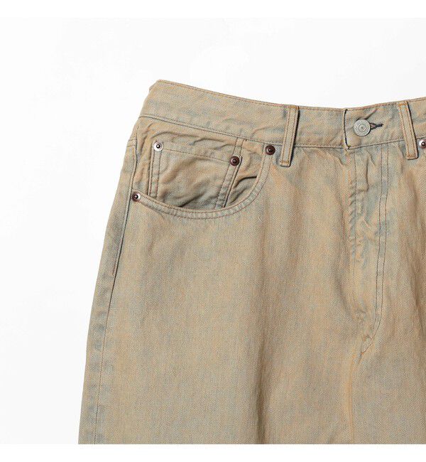 BEAMS「BEAMS / ワイドフィット デニムパンツ」|デニム|