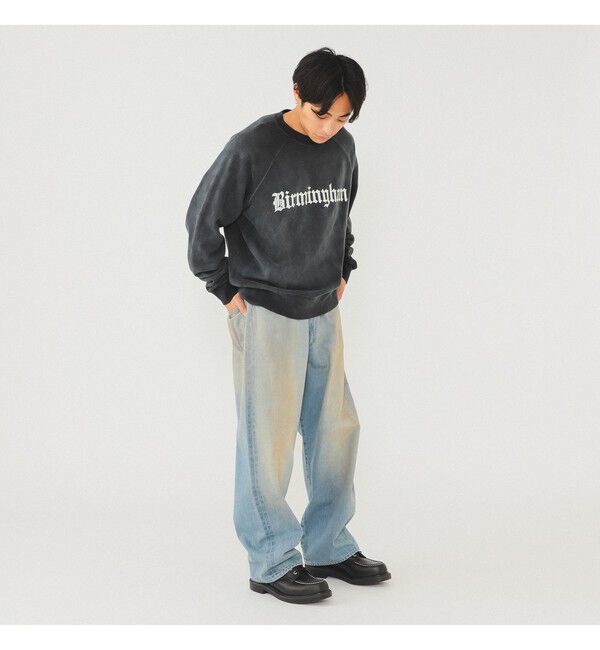 BEAMS「BEAMS / ワイドフィット デニムパンツ」|デニム|