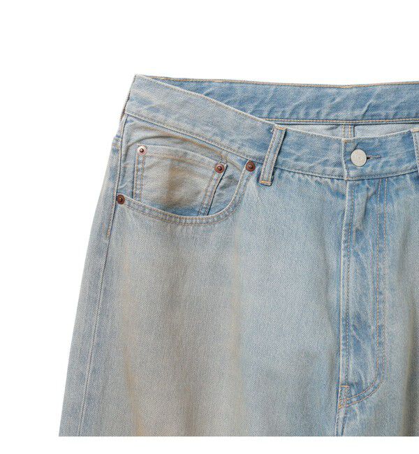 BEAMS「BEAMS / ワイドフィット デニムパンツ」|デニム|