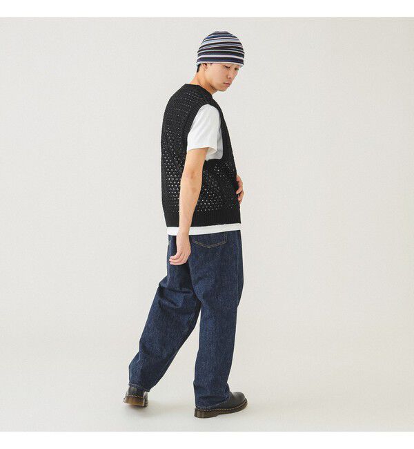 BEAMS「BEAMS / ワイドフィット デニムパンツ」|デニム|