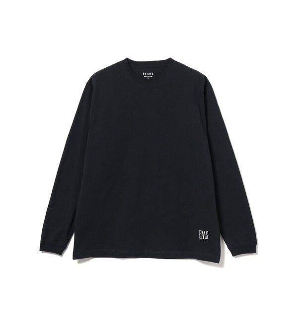 BEAMS「BEAMS / BMSロゴ ベーシック ロングスリーブ Tシャツ」|Tシャツ・カットソー|