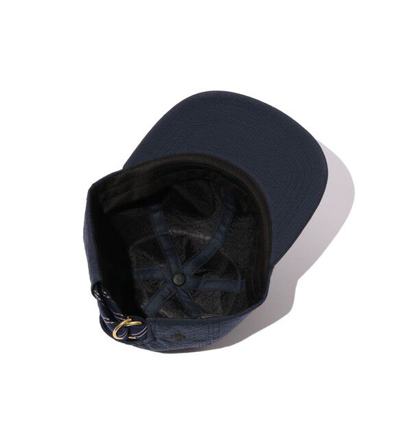 BEAMS PLUS「BEAMS PLUS / レジメンタル ストラップ サッカー 6パネル キャップ」|その他|