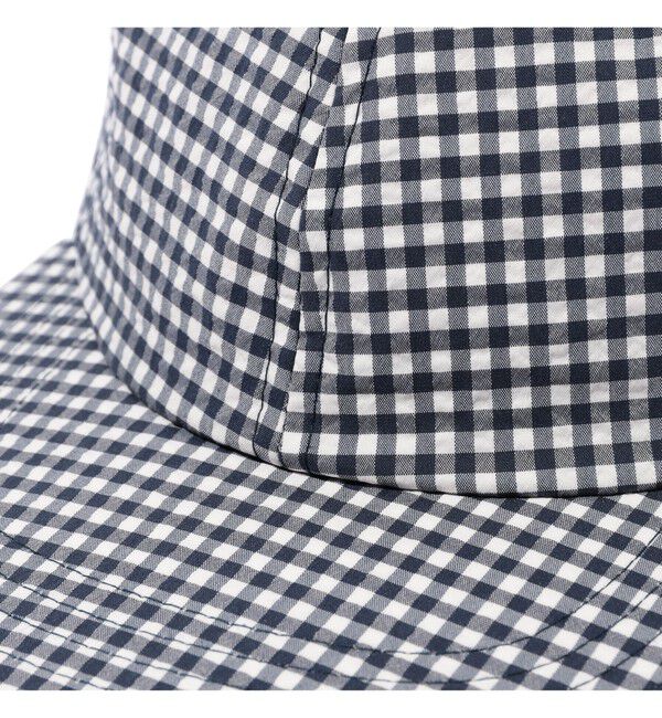 BEAMS PLUS「BEAMS PLUS / レジメンタル ストラップ サッカー 6パネル キャップ」|その他|