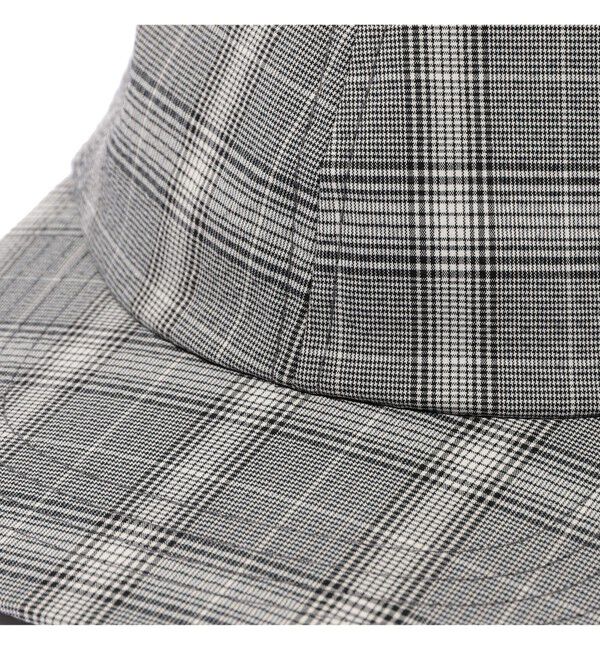 BEAMS PLUS「BEAMS PLUS / レジメンタル ストラップ サッカー 6パネル キャップ」|その他|