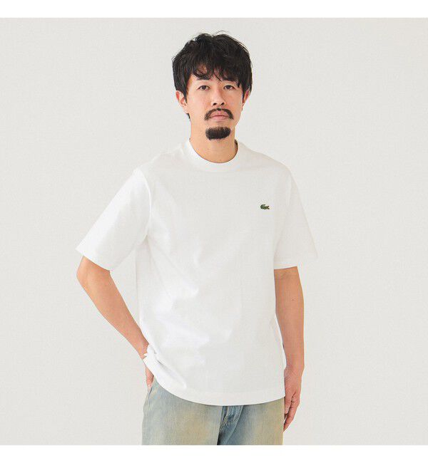 BEAMS「【別注】LACOSTE / ロゴTシャツ」|Tシャツ・カットソー|