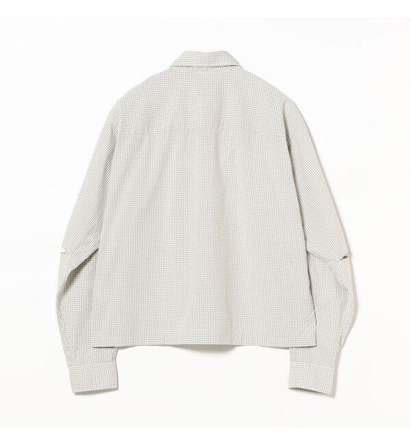 BEAMS「ショート スリットシャツ」|シャツ・ブラウス|