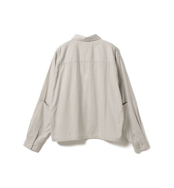 BEAMS「ショート スリットシャツ」|シャツ・ブラウス|