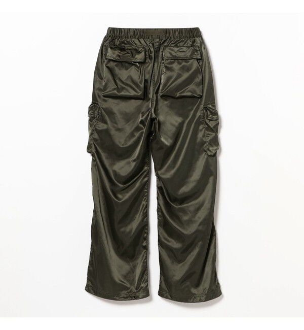 BEAMS「【別注】Gramicci / シャイニーナイロン 6ポケットパンツ」|チノ|