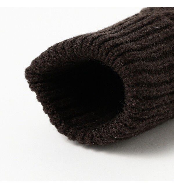 BEAMS「ケーブルニット グローブ」|手袋|