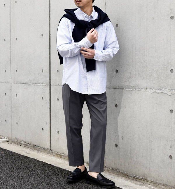 SHIPS any「SHIPS any: COOLMAX（R) アンクル テーパード パンツ ＜セットアップ対応＞◇」|スラックス|