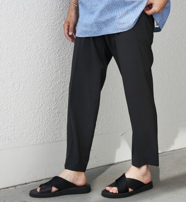 SHIPS any「SHIPS any: COOLMAX（R) アンクル テーパード パンツ ＜セットアップ対応＞◇」|スラックス|