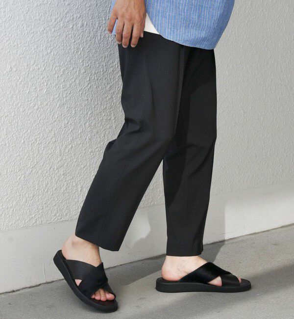 SHIPS any「SHIPS any: COOLMAX（R) アンクル テーパード パンツ ＜セットアップ対応＞◇」|スラックス|