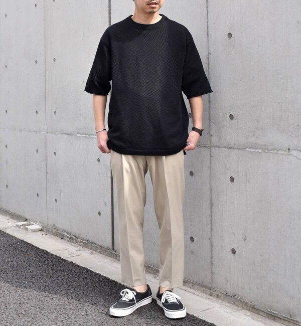 SHIPS any「SHIPS any: COOLMAX（R) アンクル テーパード パンツ ＜セットアップ対応＞◇」|スラックス|