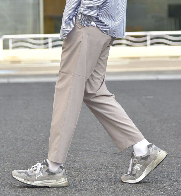 SHIPS any「SHIPS any: COOLMAX（R) アンクル テーパード パンツ ＜セットアップ対応＞◇」|スラックス|