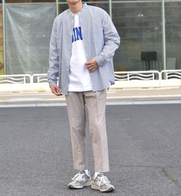 SHIPS any「SHIPS any: COOLMAX（R) アンクル テーパード パンツ ＜セットアップ対応＞◇」|スラックス|