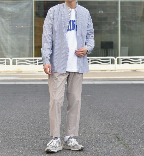 SHIPS any「SHIPS any: COOLMAX（R) アンクル テーパード パンツ ＜セットアップ対応＞◇」|スラックス|