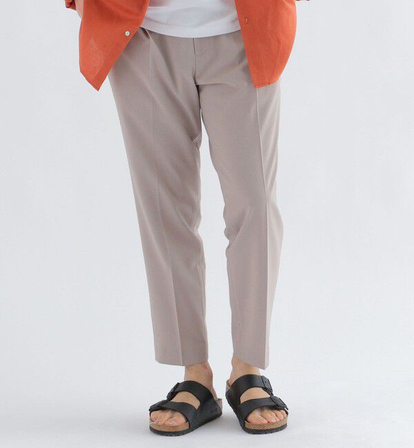 SHIPS any「SHIPS any: COOLMAX（R) アンクル テーパード パンツ ＜セットアップ対応＞◇」|スラックス|