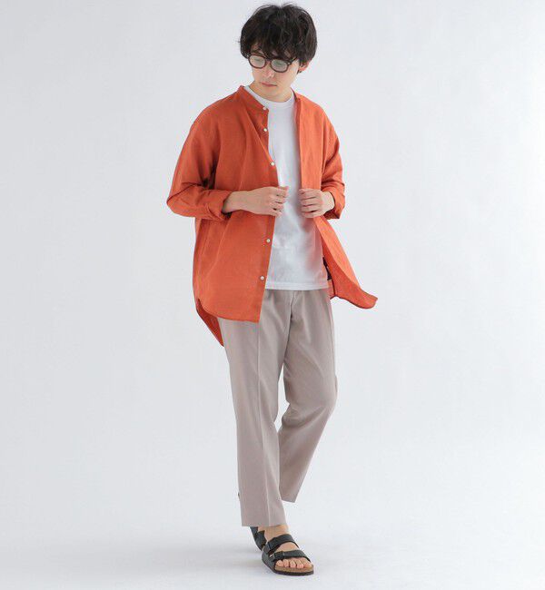 SHIPS any「SHIPS any: COOLMAX（R) アンクル テーパード パンツ ＜セットアップ対応＞◇」|スラックス|