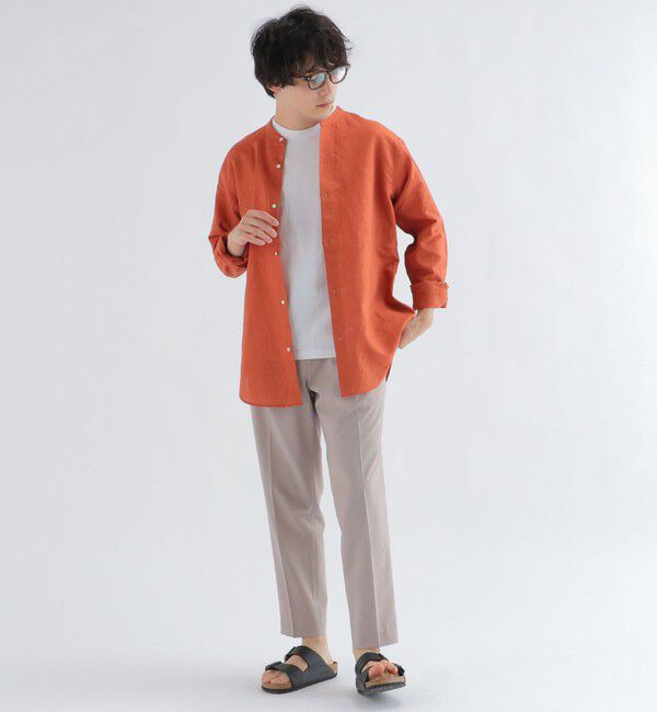 SHIPS any「SHIPS any: COOLMAX（R) アンクル テーパード パンツ ＜セットアップ対応＞◇」|スラックス|