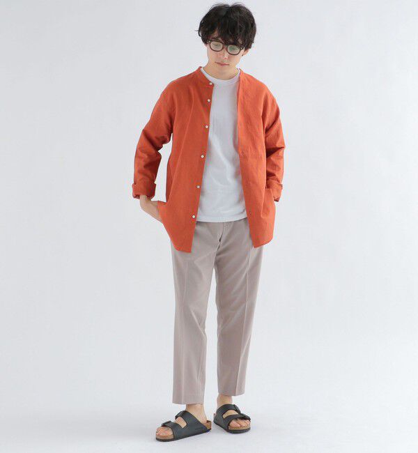 SHIPS any「SHIPS any: COOLMAX（R) アンクル テーパード パンツ ＜セットアップ対応＞◇」|スラックス|